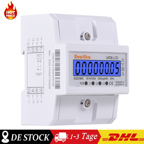 Contatore trifase calibrato