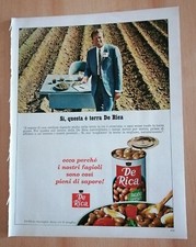 DE RICA FAGIOLI PUBBLICITÀ ADVERTISING 1967 CM. 33 X 25 B/W IGNIS LAVATRICE