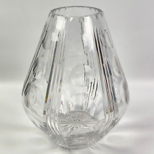 VASO PORTAFIORI in CRISTALLO VETRO MADE IN ITALY SOPRAMMOBILE Centrotavola 900