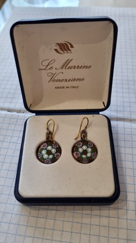 Orecchini italiani murrine - italiani, le