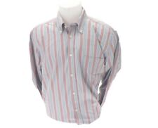 Camicia Uomo Fila Cotone Manica Lunga Righe Estate Taglia S/M ITA 46/48