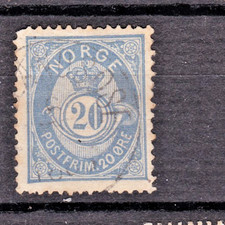 FRANCOBOLLO 1894-1907 NORVEGE