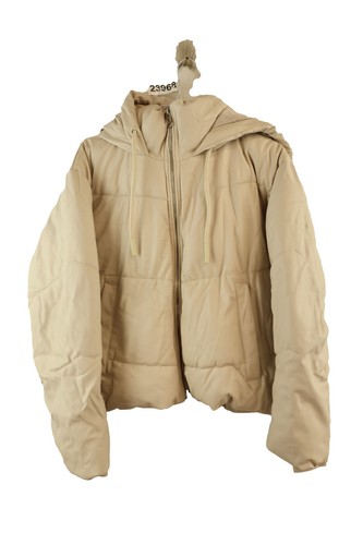 Zara giubbotto imbottito beige - zara,