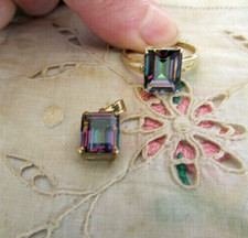 Parure ORO CIONDOLO e ANELLO 2