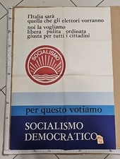 Manifesto Psdi Partito