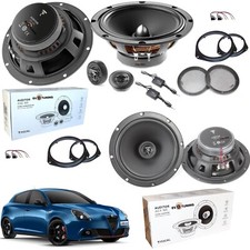 Kit 6 Casse Altoparlanti Focal ASE+ACX 165 Anteriori+Posterio per Alfa Giulietta
