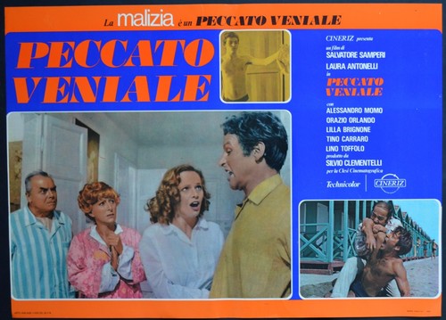 Fotobusta peccato veniale - peccato,