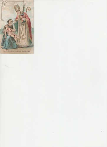 San biagio immaginetta - san,
