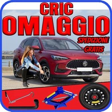 Ruotino Di Scorta 5Fori Misura Da 17 Per La Mg Hs Con Kit Cric Crick + Chiave ps