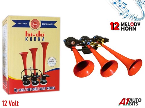 Kit tromba aria musicale 12v - tromba, d'aria