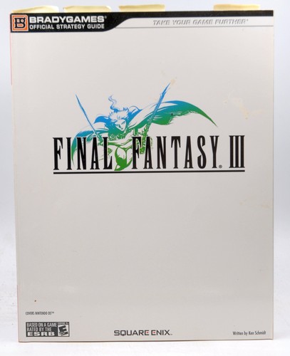 Final fantasy iii - final, bradygames