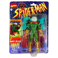Marvel Legends Mysterio Spider-Man Retro Animato Hasbro 6” Figura Sigillata NUOVO