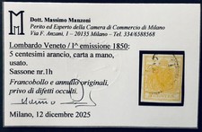 Lombardo Veneto 5 Cent Arancio