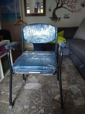 TERMIGEA sedia comoda per anziani con doppio sedile e schienale imbottito