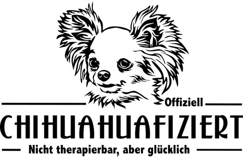 Adesivo auto chihuahua - auto,