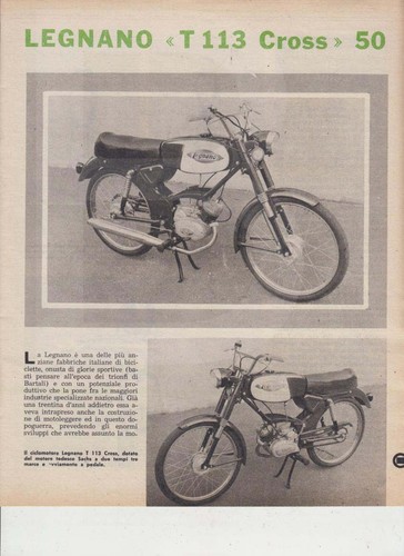 Advertising moto legnano t - moto,