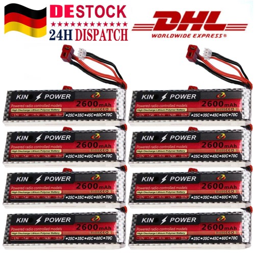 Batteria lipo 25c 2600 - 7,4v,