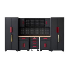 Sistema Armadio Garage 9 Pezzi