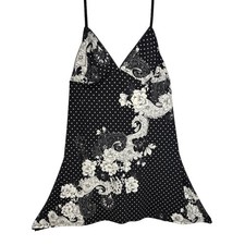 Camicia da notte intima nera