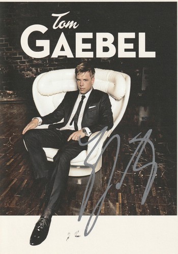 Tom gaebel cartolina - gaebel,,
