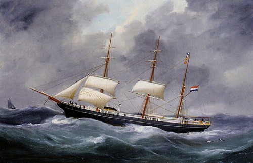 Dipinto olio edouard - -, un