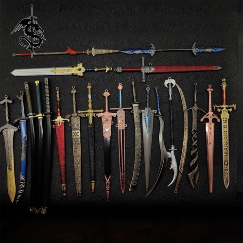 Metal swords weapon replicas - metal,