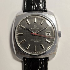 Orologio Norton Sport Vintage Carica Manuale 35mm Cal FE 140-1B Funziona