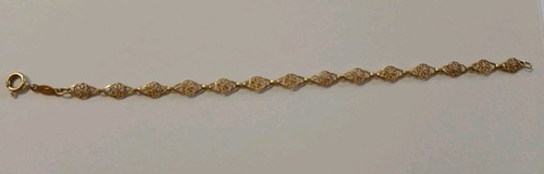 Bracciale oro 750 lavorato - 750,