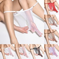 5) Collant uomo See Through elasticizzato perizoma intimo elegante e sensuale