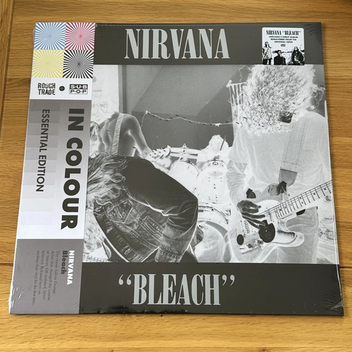 Nirvana bleach clear vinyl - nirvana,