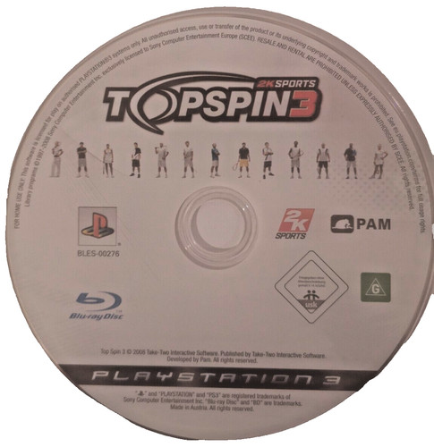 Topspin top spin per ps3 - per,