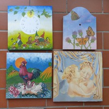 4 basi per orologi decorate