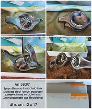 SPREMIAGRUMI ? SPREMI  LIMONE fettina❗️BRANDANI inox tavola tè dessert cucina 