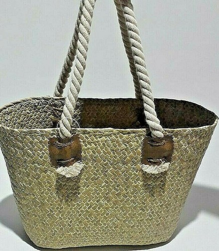 Borsa cestino paglia naturale - paglia,