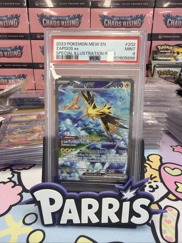 Pokemon card zapdos 202 - card, ex