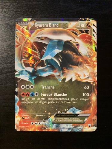 Carte pokémon kyurem blanc - pokémon,