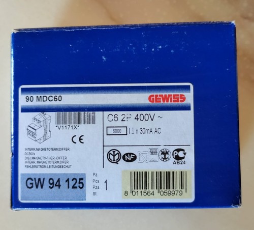 Gewiss gw94125 interruttore - gewiss,