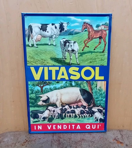 Insegna tabella litografata - tabella,