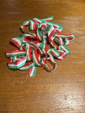 Fascia tricolore per decorazioni  Italia I-IIGM