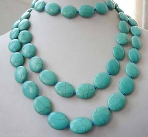 Collana lunga 13x18mm - 65'',