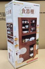 Re-Ment Miniatures Decorazione Casa delle Bambole Mini Armadio Set di Stoviglie