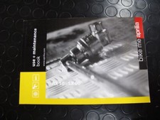 APRILIA RX-SX 50 2009 ONWNER'S MANUAL LIBRETTO USO MANUTENZIONE USE MAINTENANCE