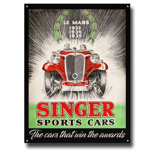 Singer sports cars - singer, mans