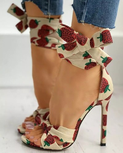 Sandali donna stiletto tacco - sandali,