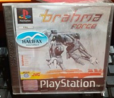RETRO GIOCO PLAYSTATION PS 1 GAMES,BRAHMA FORCE,NEW SEALED robot,r-type,galaxian
