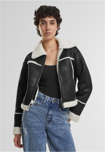 Ladies shearling jacket giacca - shearling,
