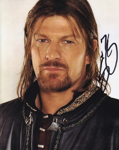Sean bean autografo firmato - sean,