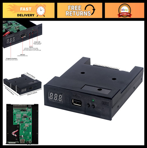Usb floppy drive emulator - 3.5",