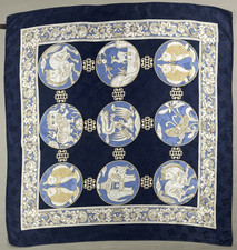 Authentique foulard vintage "