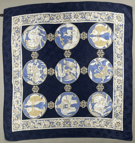 Authentique foulard vintage - , "